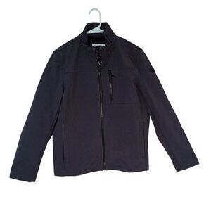 Calvin Klein Mens Gray Softshell Jacket S